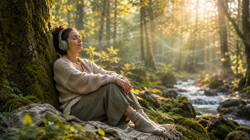 Native American flute meditation sound journey for calm, breath awareness, and inner stillness