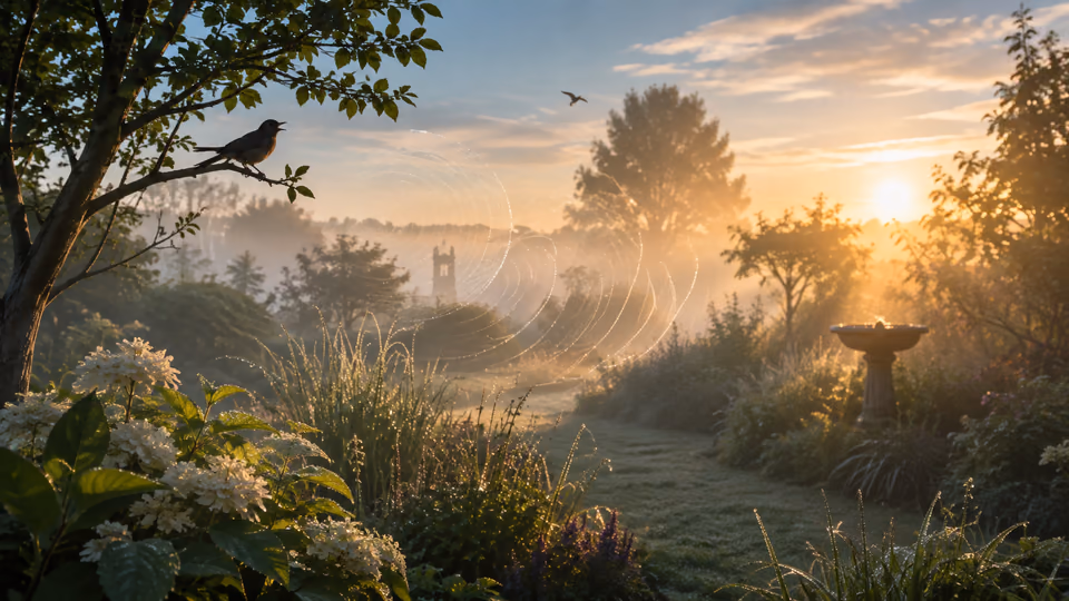Birdsong soundscape for anxiety relief and gentle morning calm