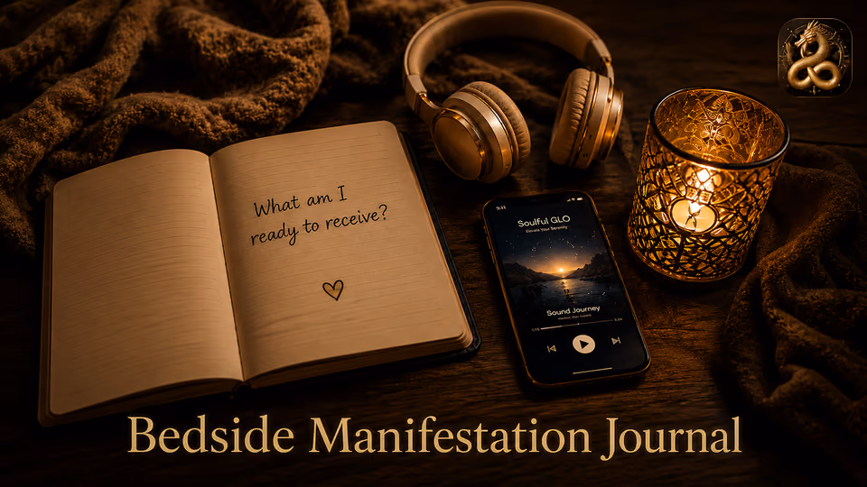 Sleep manifestation journal prompt for abundance, release, and emotional alignment